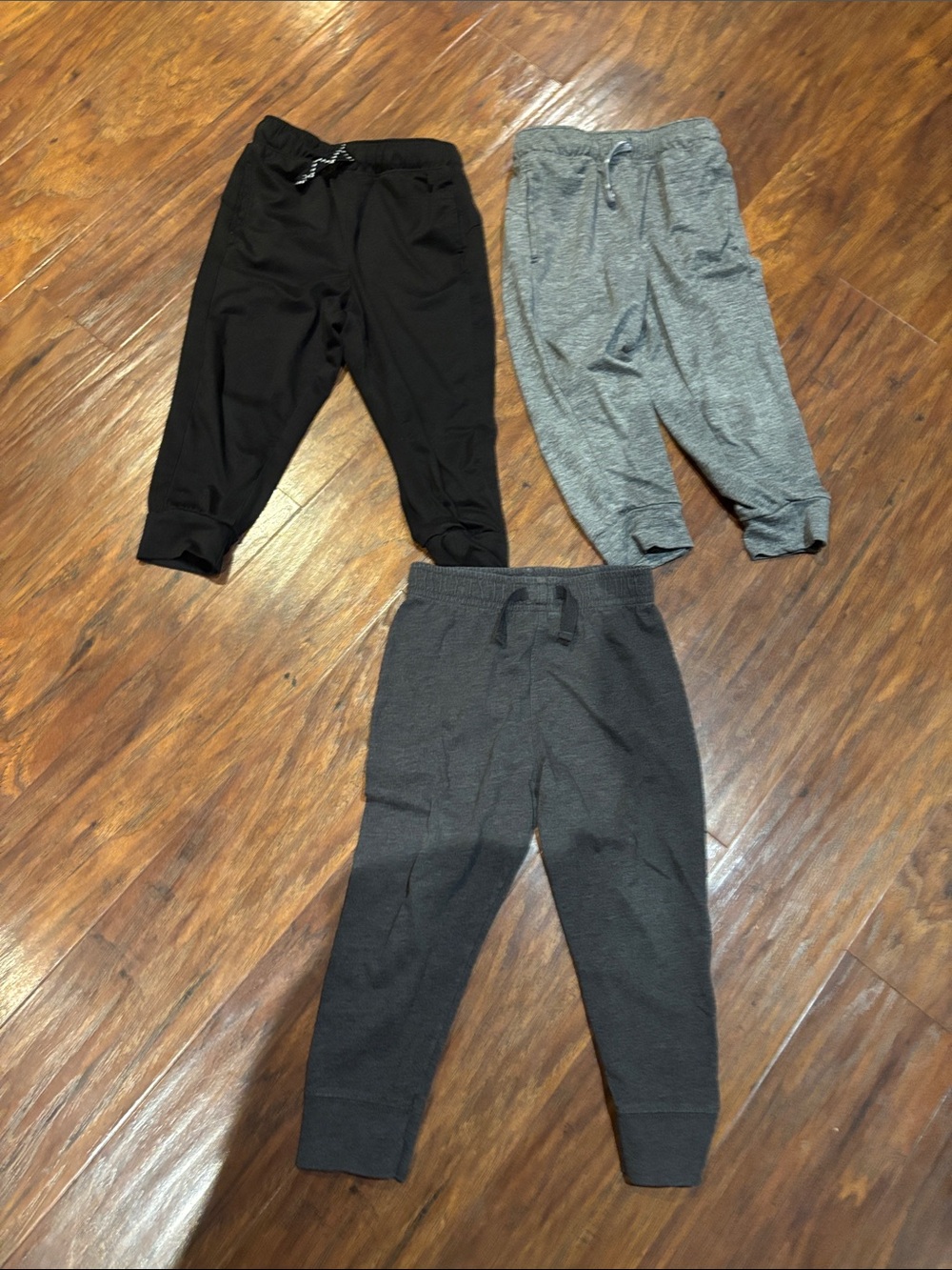 Kids Jogger Pants - Black, Light Gray, Charcoal